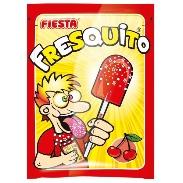 Fresquito Cereza - Caramelo con palo