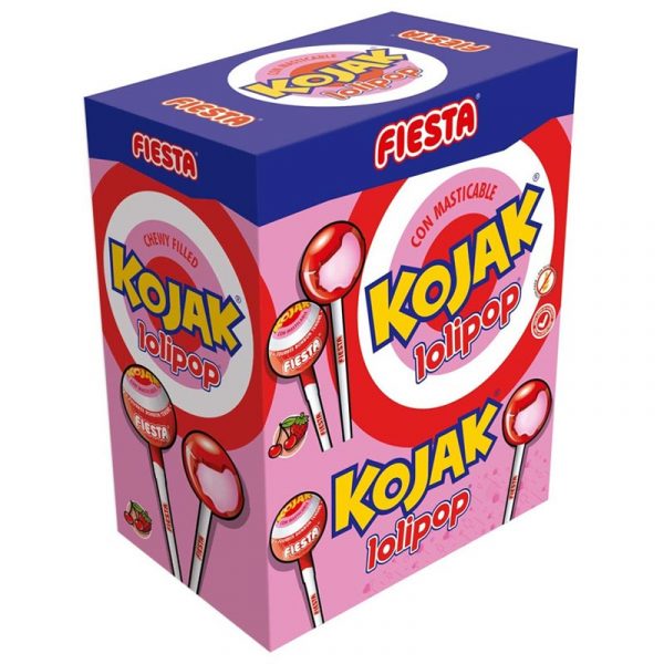 Caramelos con palo Kojak Lolipop