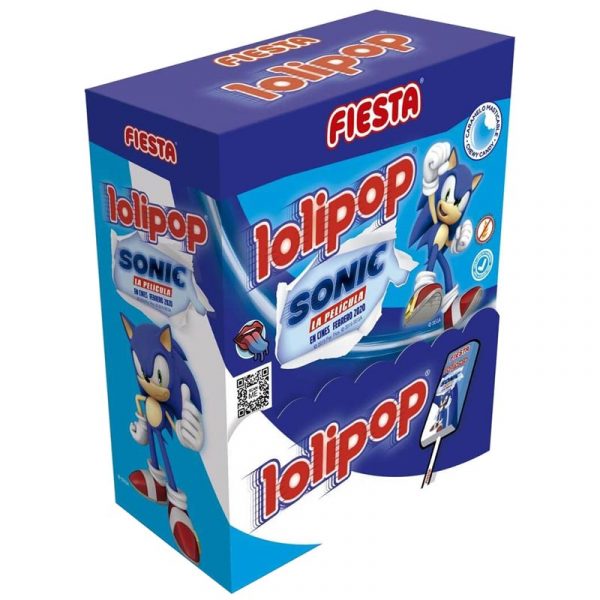 Caramelos Masticables Lolipop Sonic