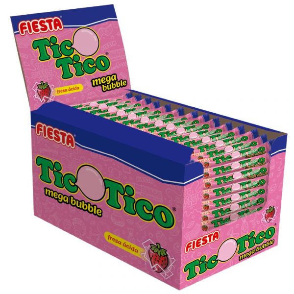 Chicles TicoTico Fresa Ácida